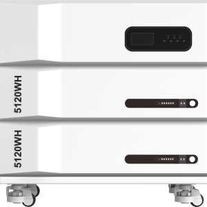 Stackable Home Energy Storage System – 5.5kW Inverter + 51.2V 5.12kWh LiFePO₄ Battery Pack